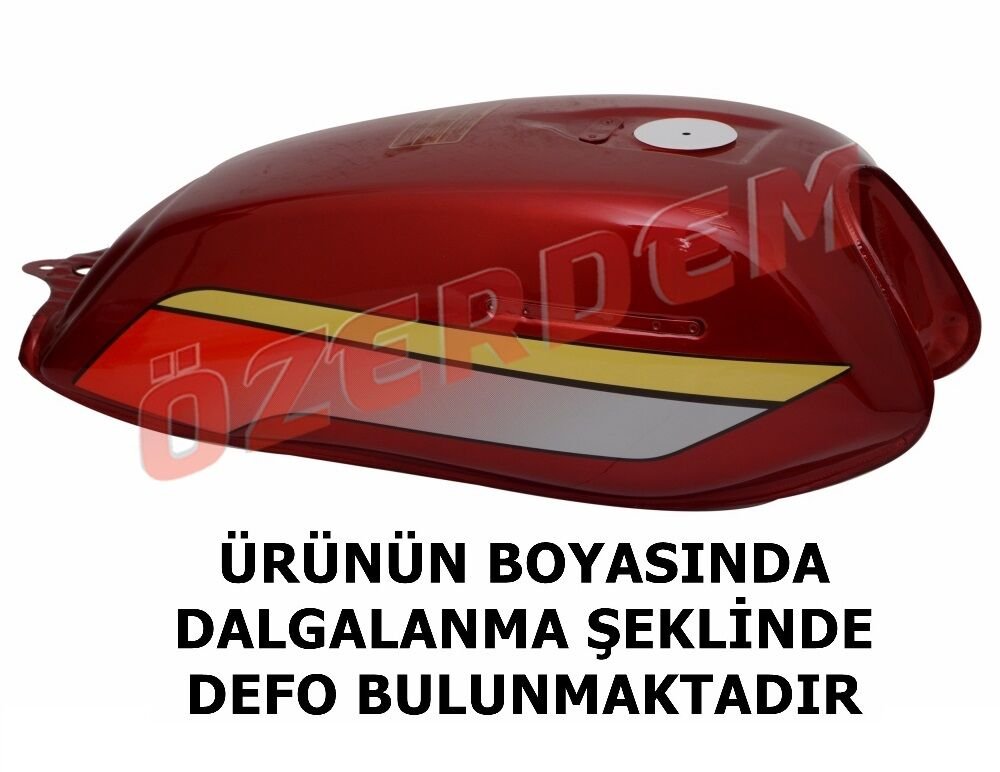 HONDA 125CGL BENZİN DEPOSU KIRMIZI (BOYA DEFOLU)